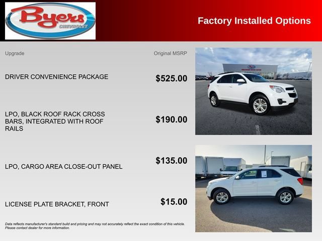 Used 2014 Chevrolet Equinox LT w/ Driver Convenience Package FWD image 10