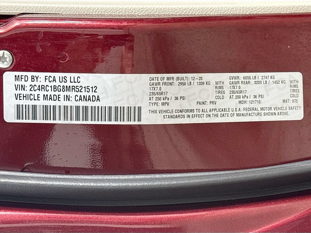 Used 2021 Chrysler Pacifica Touring-L w/ Premium & Safety Sphere Group FWD image 40