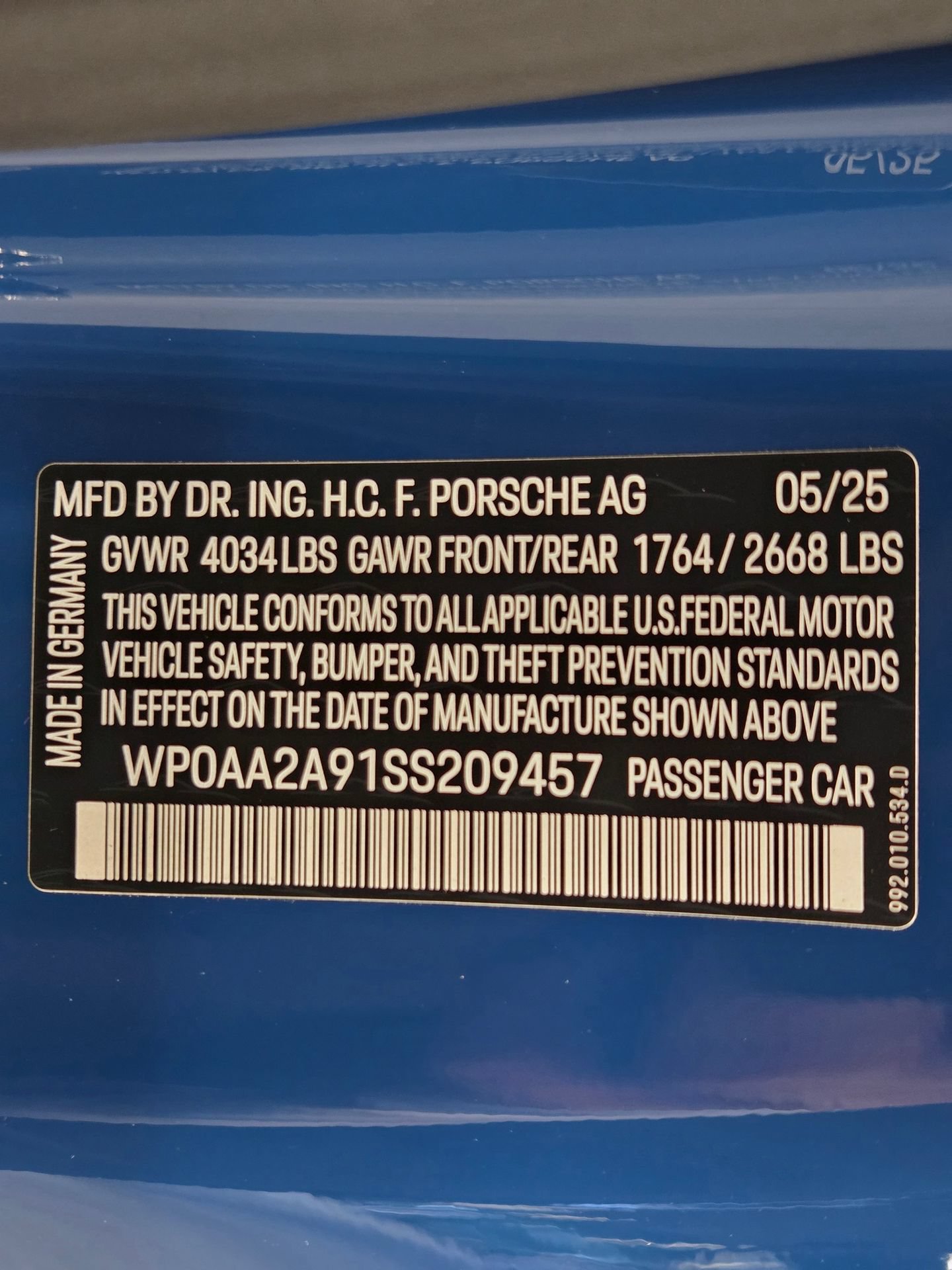 Certified 2025 Porsche 911 Carrera T RWD image 11