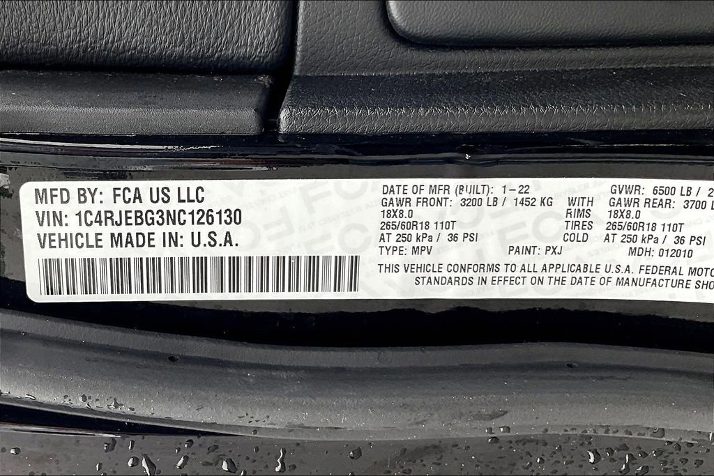 Used 2022 Jeep Grand Cherokee Limited image 34