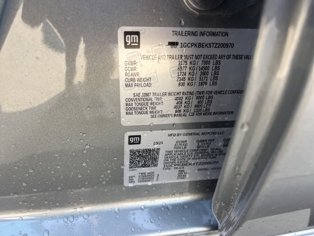 New 2026 Chevrolet Silverado 1500 Custom w/ Turbomax Blackout Package image 35