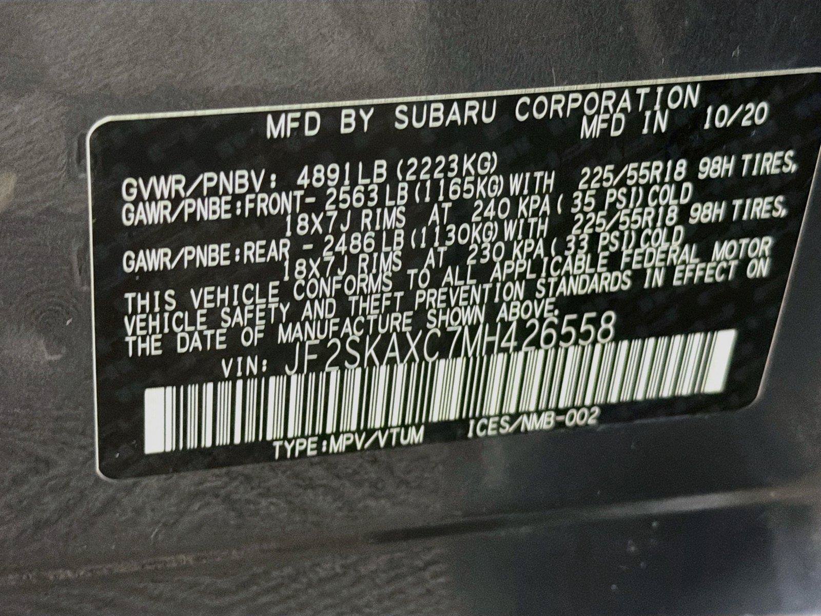Used 2021 Subaru Forester Touring AWD/4WD image 40