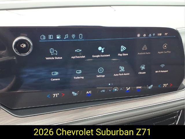 New 2026 Chevrolet Suburban Z71 w/ Sun And Tow Package image 6