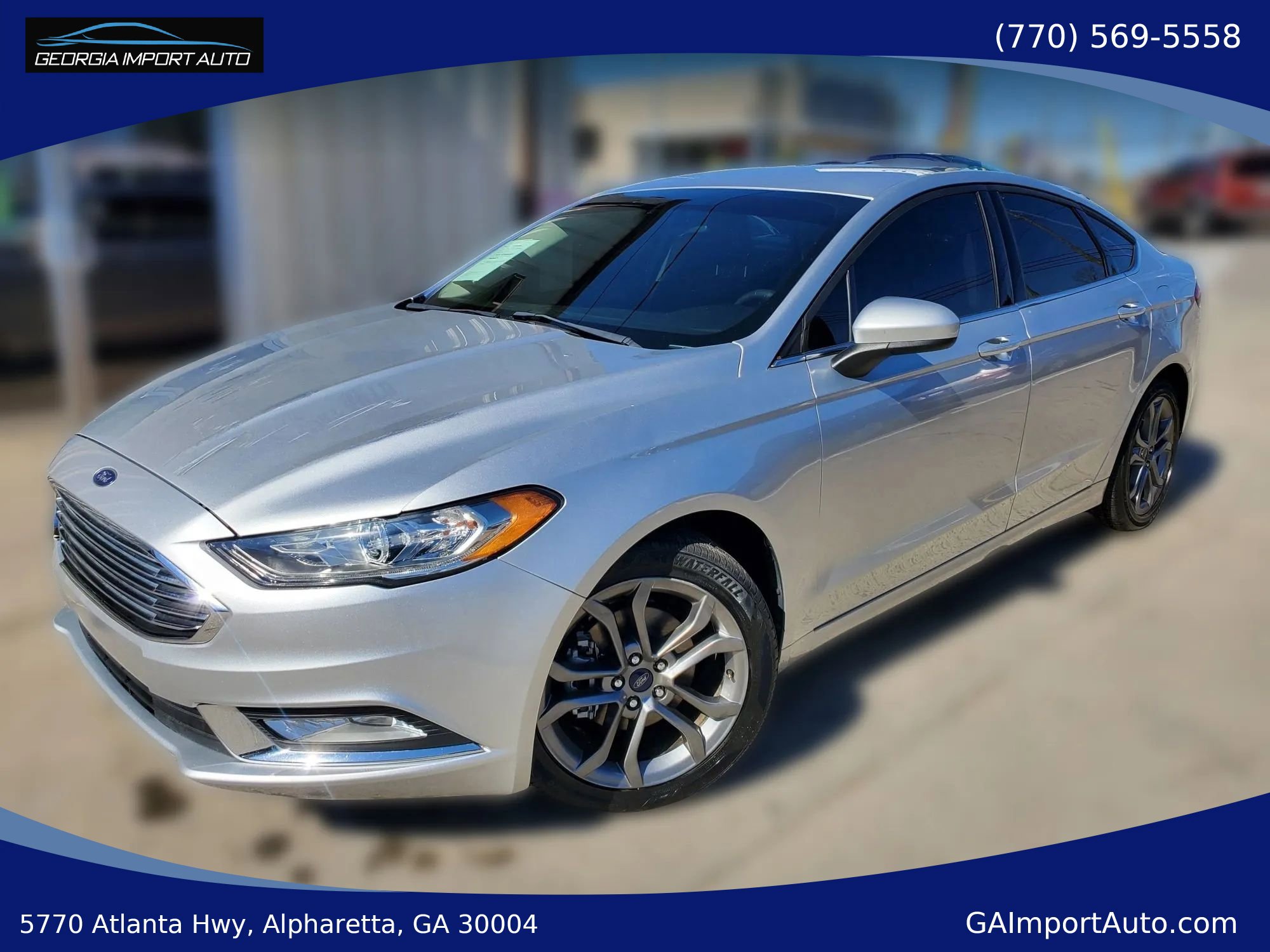 Used 2017 Ford Fusion SE w/ Equipment Group 201A image 1