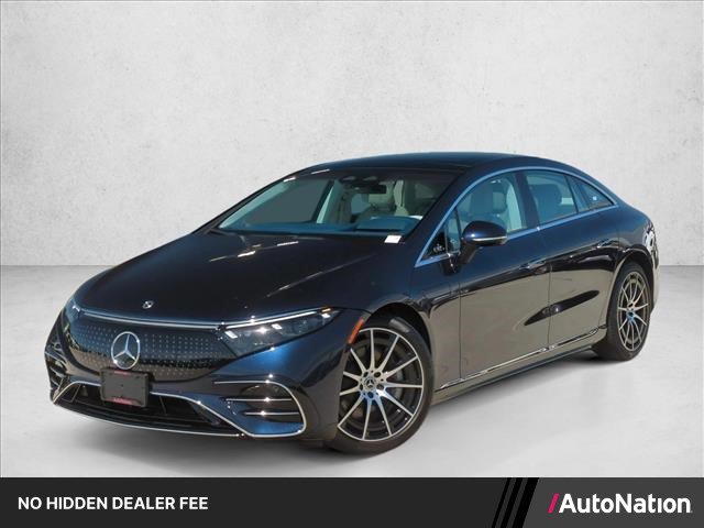 Used 2022 Mercedes-Benz EQS 580 4MATIC Sedan video 1