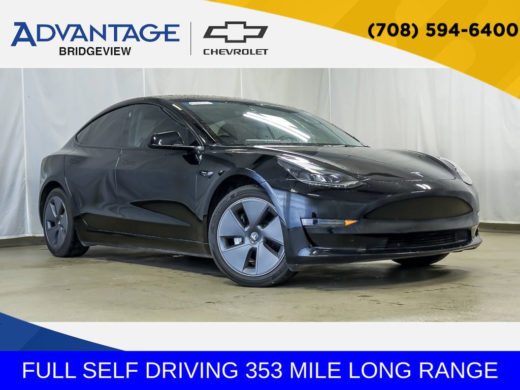 Used 2023 Tesla Model 3 Long Range AWD/4WD image 1