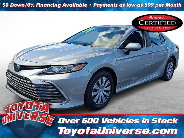 Used 2021 Toyota Camry LE FWD image 2