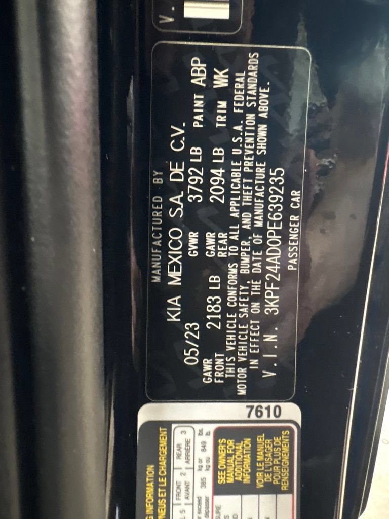 Certified 2023 Kia Forte LXS w/ LXS Technology Package FWD image 31