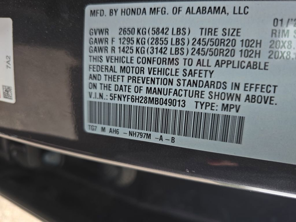 Used 2021 Honda Pilot Special Edition image 40