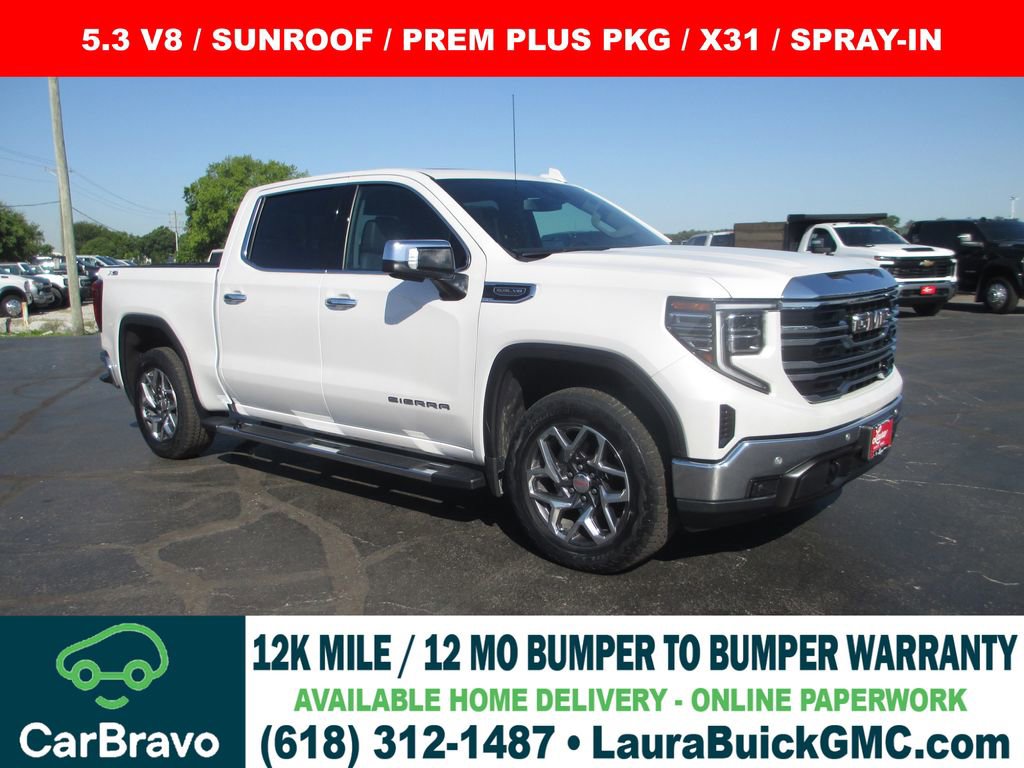 Used 2023 GMC Sierra 1500 SLT w/ SLT Premium Plus Package AWD/4WD image 1