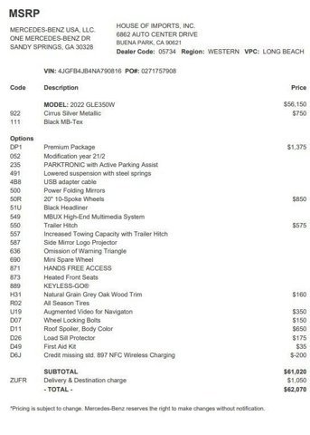 Certified 2022 Mercedes-Benz GLE 350 image 3