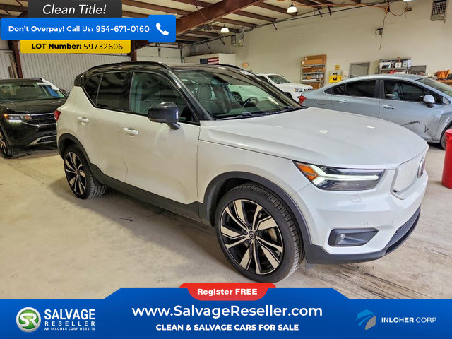 Used 2021 Volvo XC40 P8 Recharge w/ Advanced Package AWD/4WD image 5