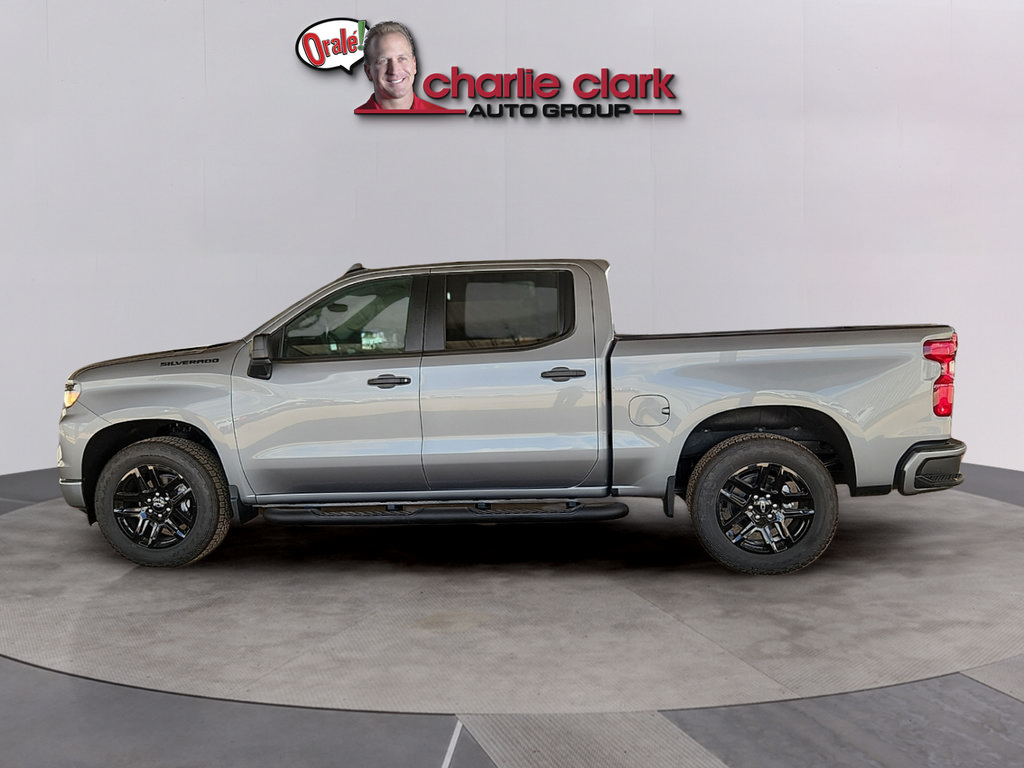 New 2026 Chevrolet Silverado 1500 Custom w/ Turbomax Blackout Package RWD image 2