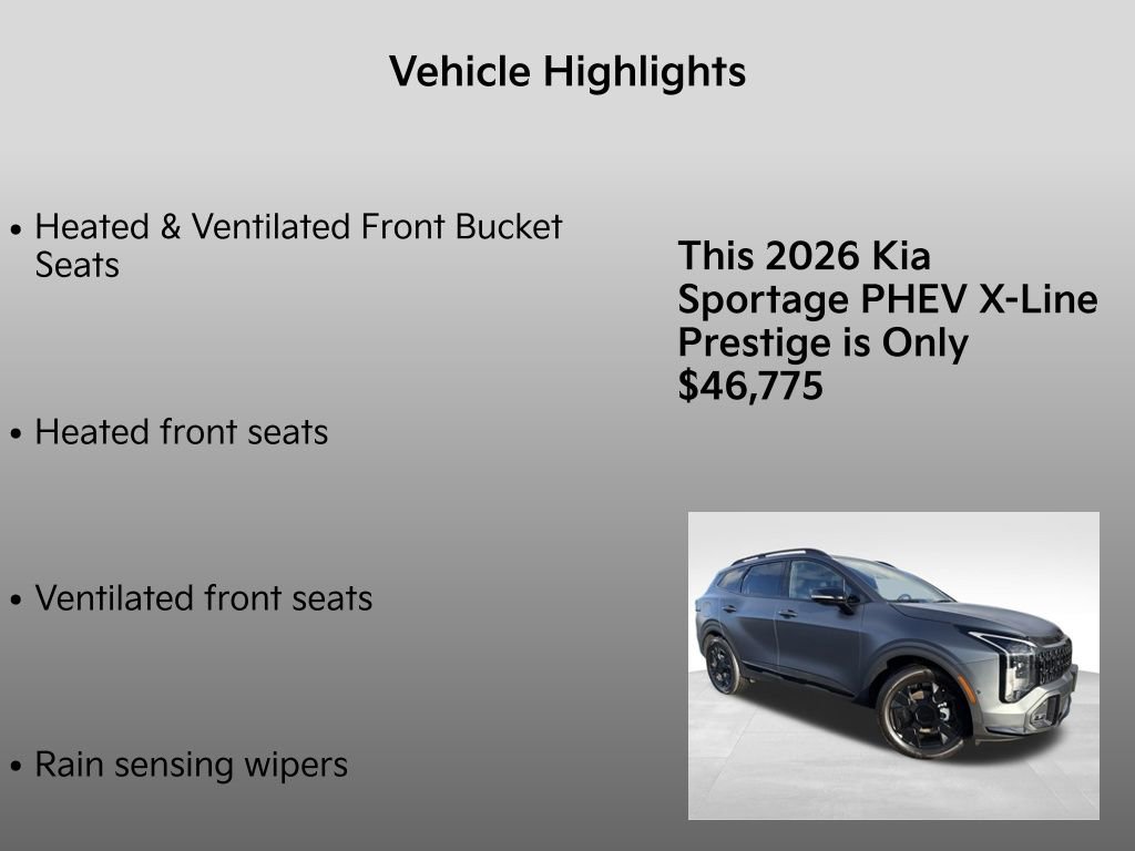 New 2026 Kia Sportage X-Line Prestige image 10
