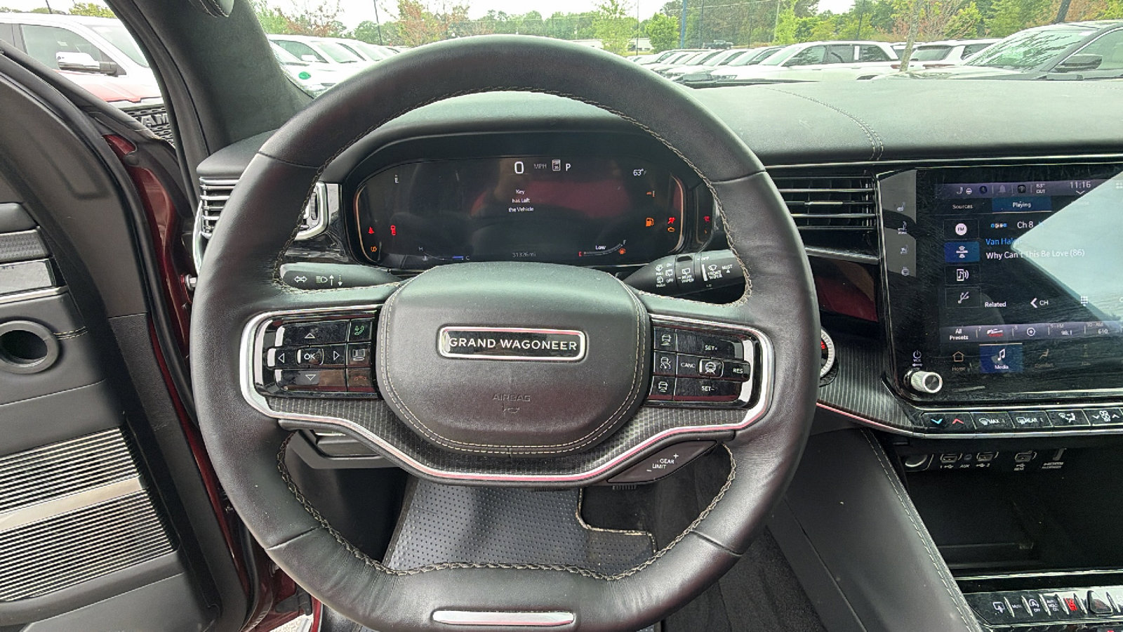 Used 2025 Jeep Grand Wagoneer Series II Obsidian w/ Quick Order Packagew 28T AWD/4WD image 30