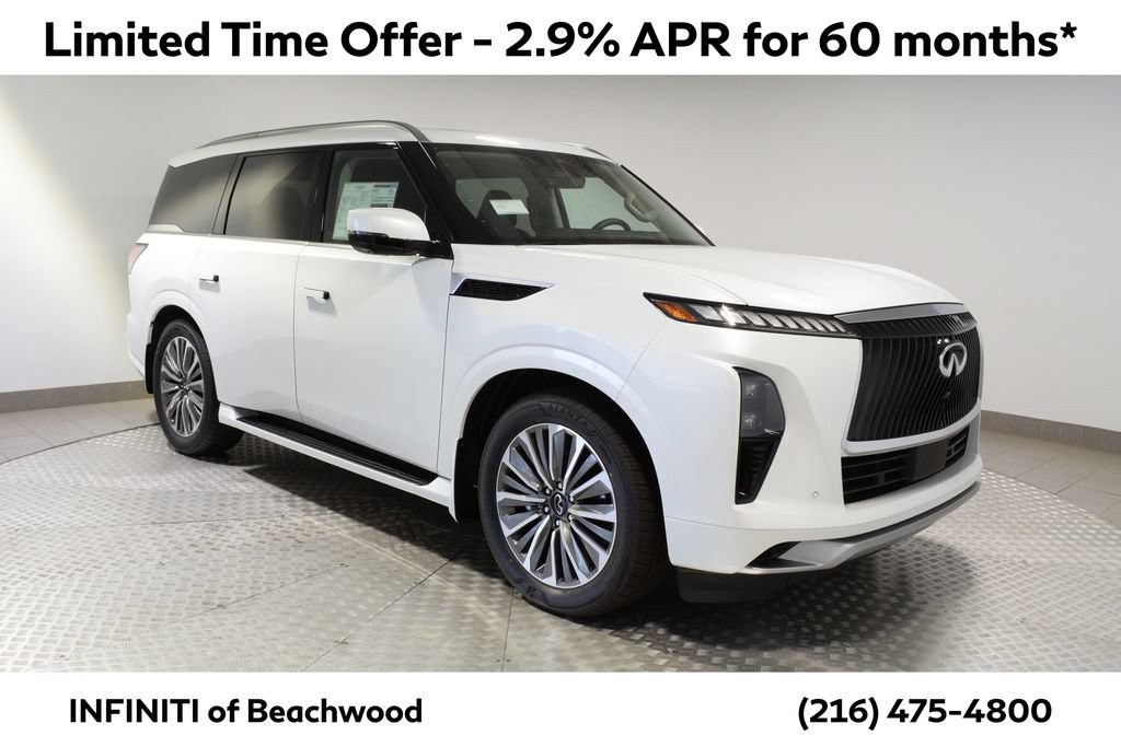 New 2027 INFINITI QX80 Luxe w/ Cargo Package