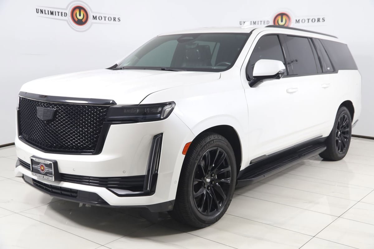 Used 2021 Cadillac Escalade ESV Sport Platinum w/ LPO, ONYX Package AWD/4WD image 5