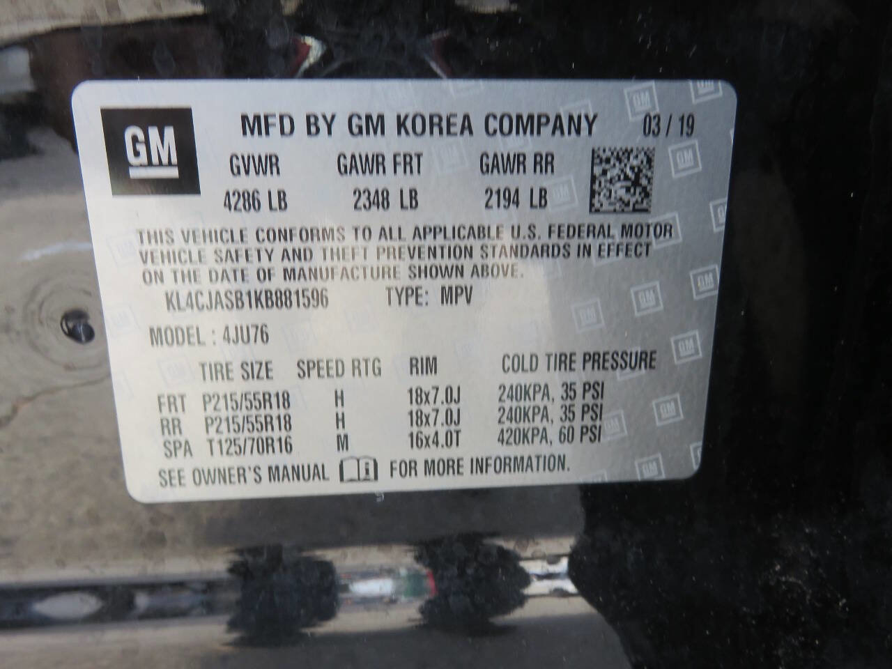 Used 2019 Buick Encore Preferred image 36