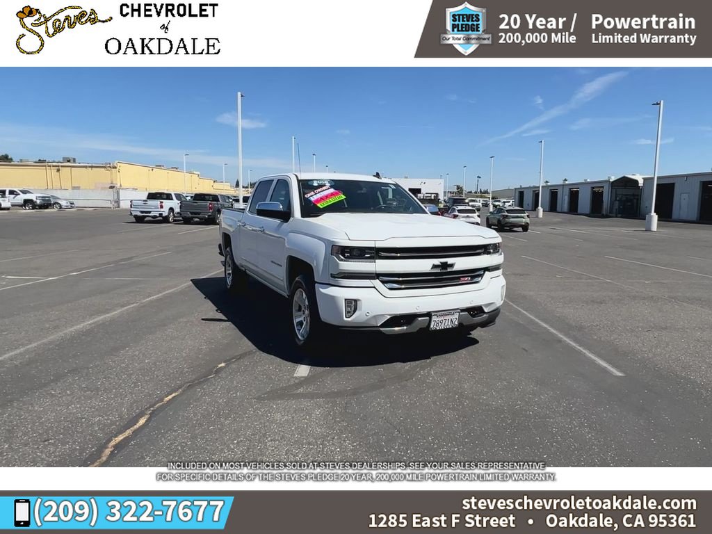 Certified 2018 Chevrolet Silverado 1500 LTZ Z71 w/ LTZ Plus Package AWD/4WD image 3