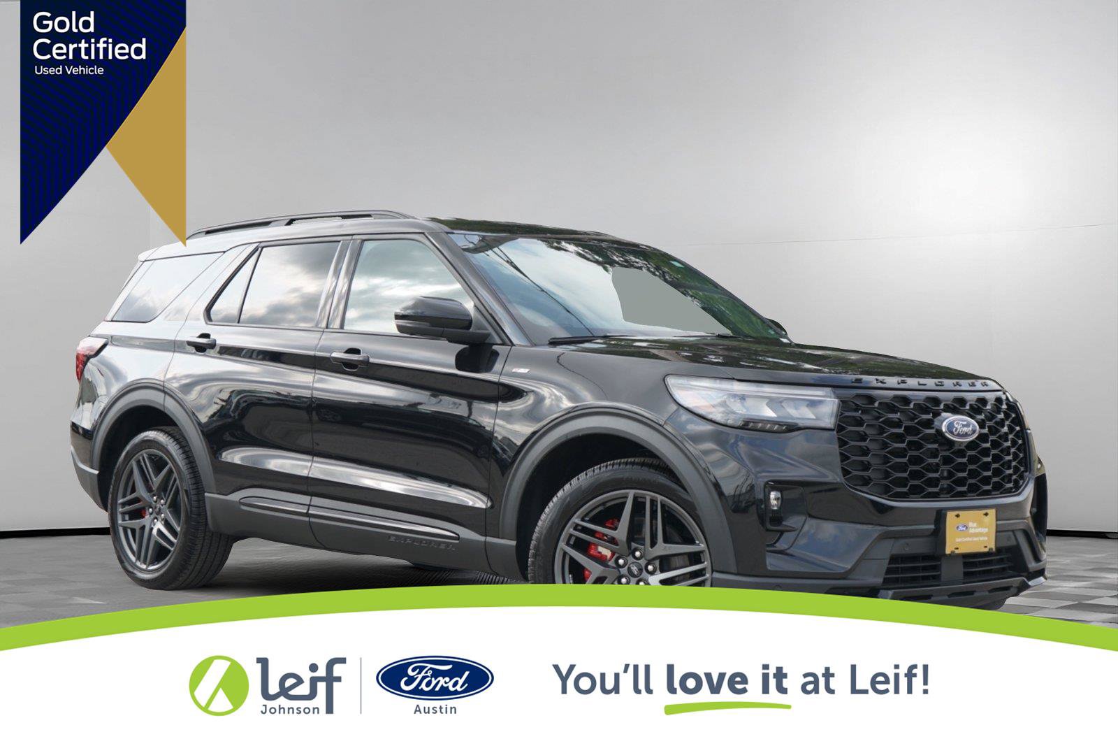 Certified 2025 Ford Explorer ST-Line w/ ST-Line Street Pack AWD/4WD image 1