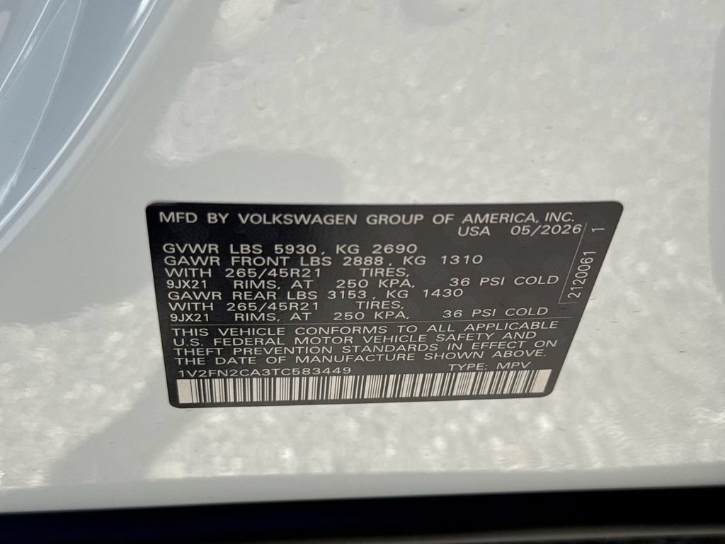New 2026 Volkswagen Atlas SEL Premium R-Line AWD/4WD image 30