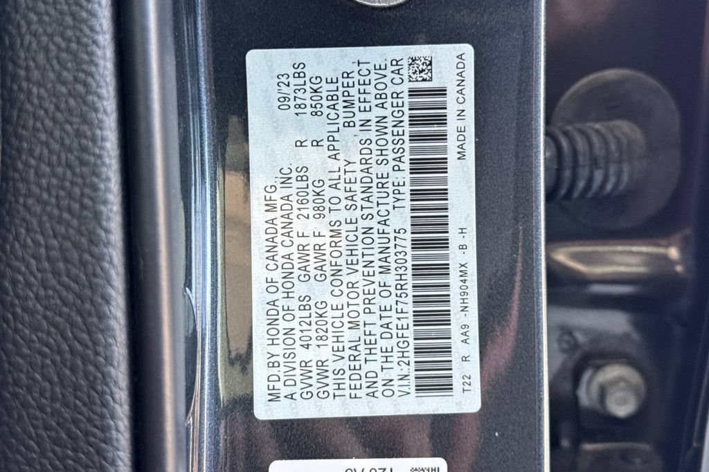 Certified 2024 Honda Civic EX image 34