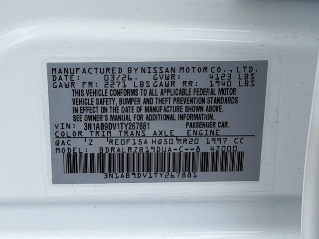New 2026 Nissan Sentra SR w/ SR Premium Package FWD image 25