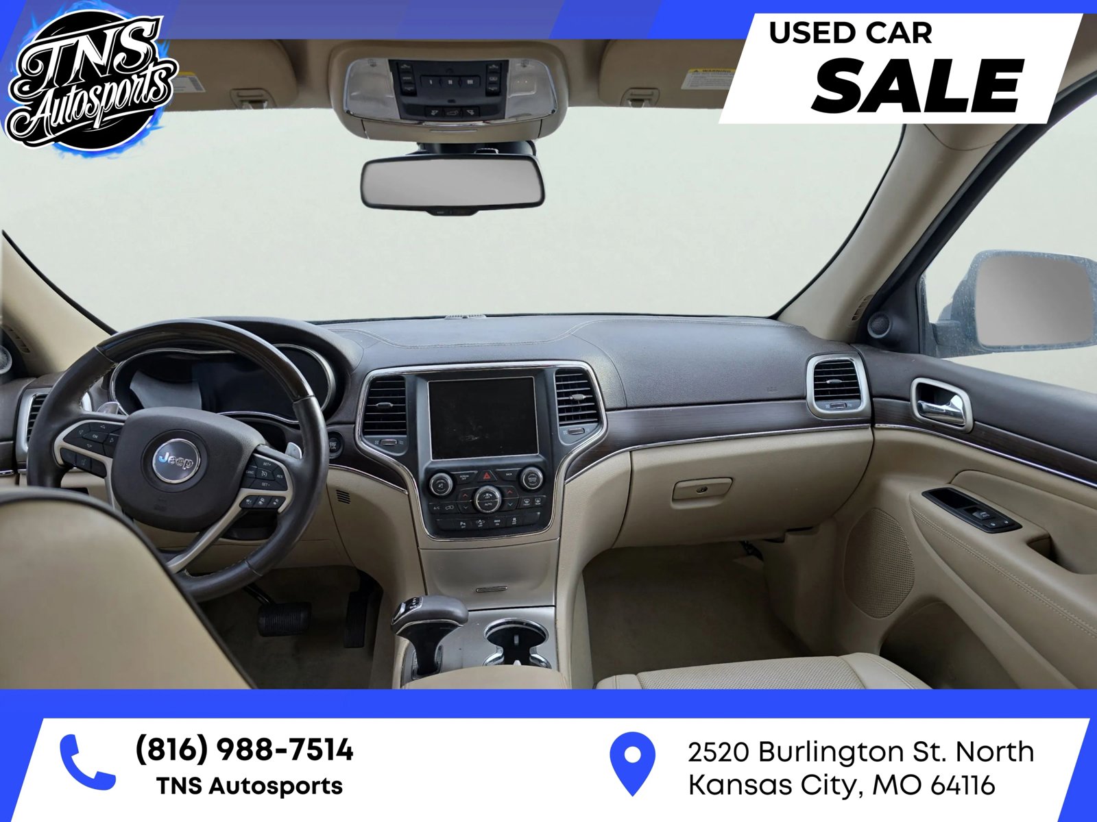 Used 2015 Jeep Grand Cherokee Overland w/ Advanced Technology Group RWD image 13