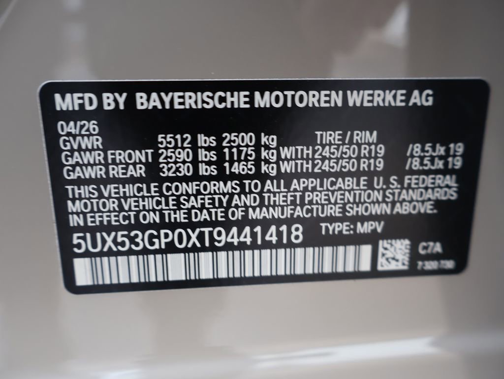 New 2026 BMW X3 xDrive30 w/ Premium Package AWD/4WD image 44