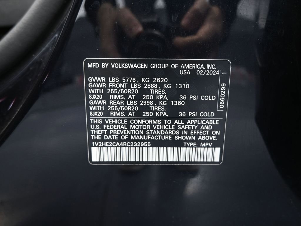 Used 2024 Volkswagen Atlas Cross Sport SE image 50