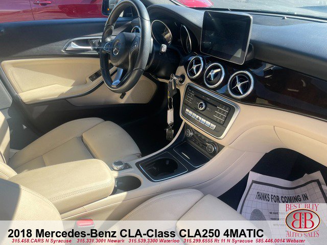 Used 2018 Mercedes-Benz CLA 250 4MATIC image 9