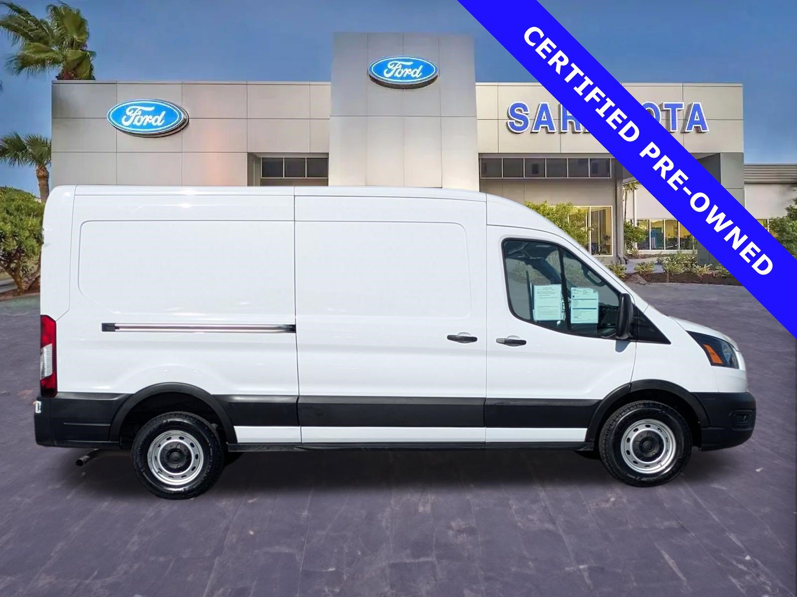 Certified 2023 Ford Transit 250 Medium Roof RWD video 1