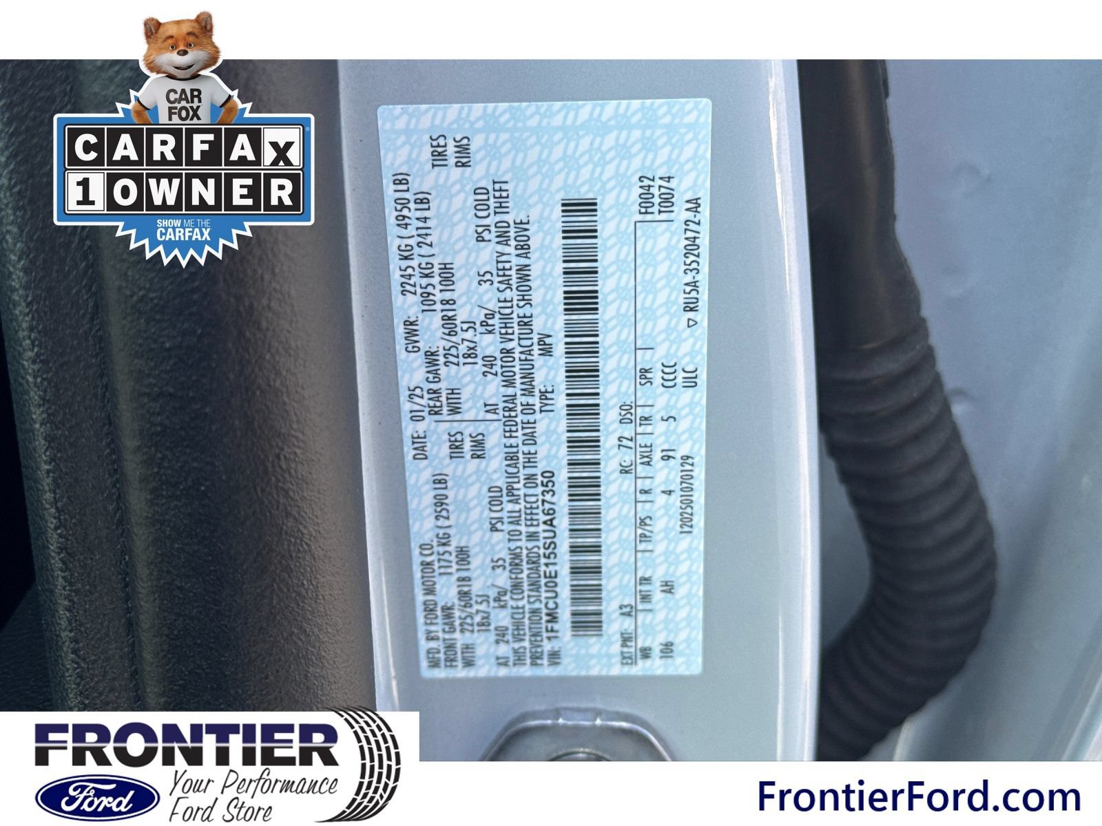 Used 2025 Ford Escape SE w/ PHEV Premium Package FWD image 30