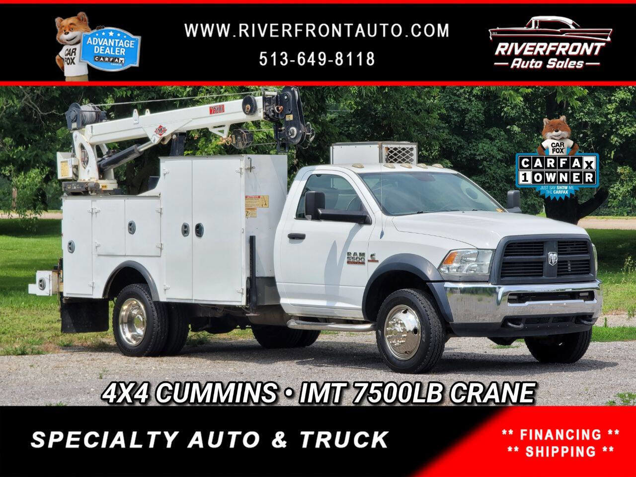 Used 2013 RAM 5500 Tradesman w/ PWR Accessory Group