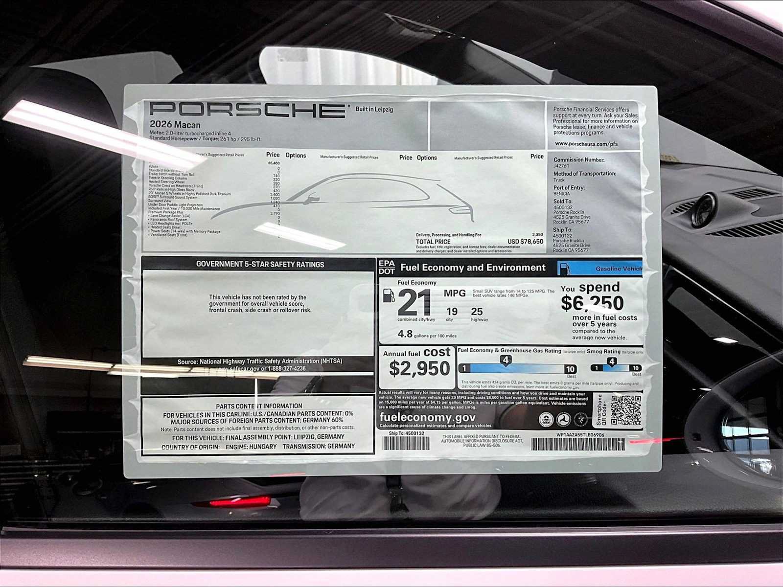 Used 2026 Porsche Macan AWD/4WD image 40