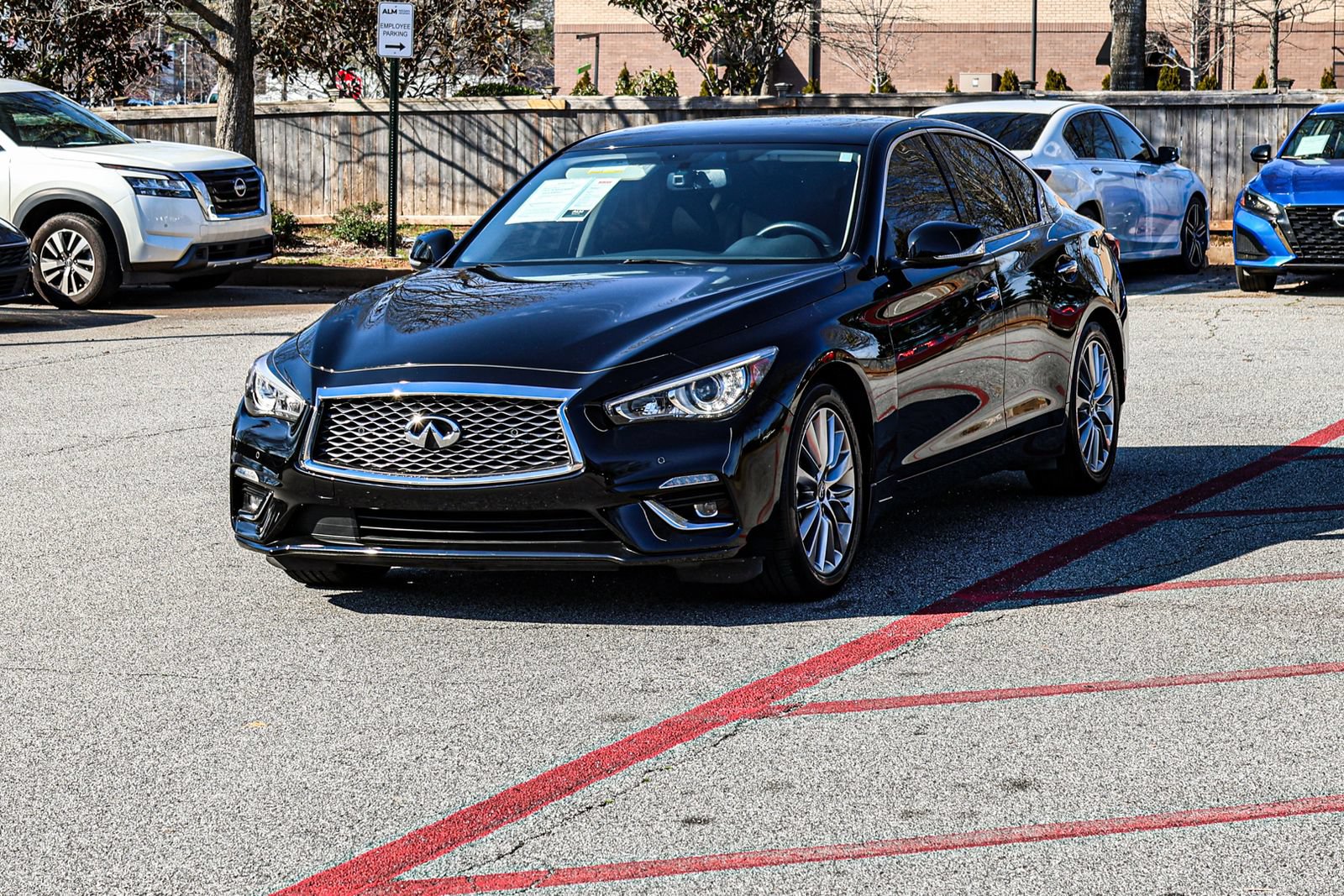 Used 2024 INFINITI Q50 Luxe w/ Cargo Package RWD image 3
