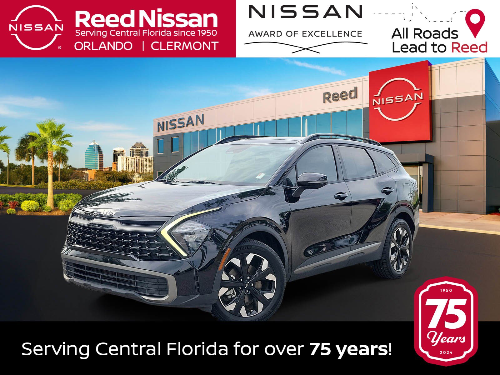 Used 2023 Kia Sportage X-Line w/ X-Line Premium Package AWD/4WD image 1