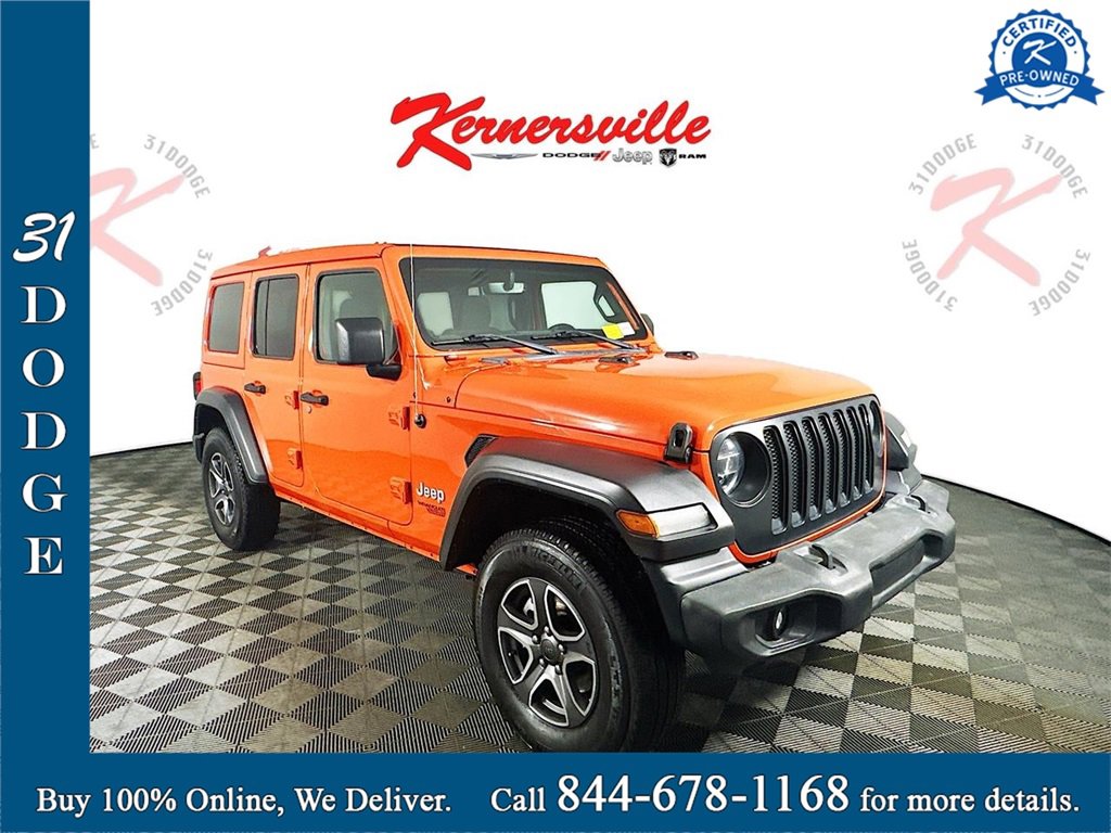 Used 2020 Jeep Wrangler Unlimited Sport S w/ Sun And Sound Package