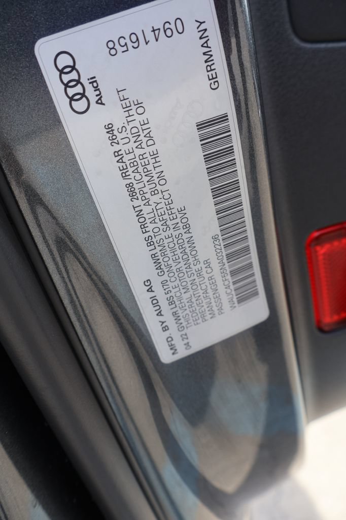 Used 2022 Audi S5 Premium Plus w/ Premium Plus Package AWD/4WD image 14