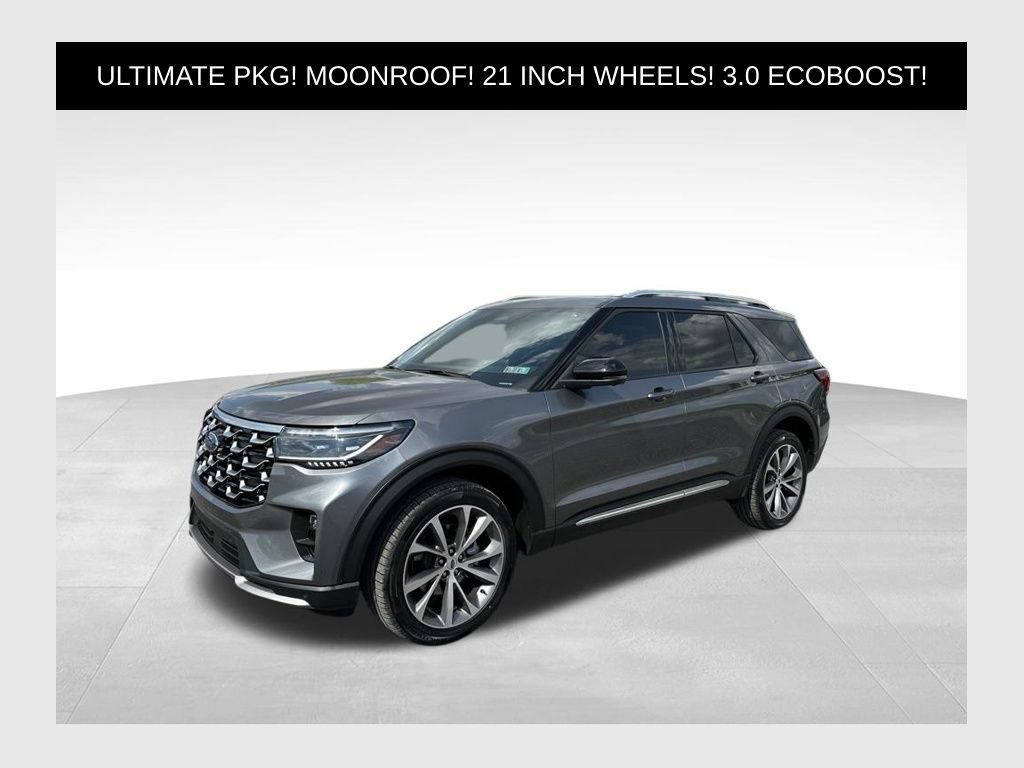 Used 2025 Ford Explorer Platinum w/ Ultimate Package AWD/4WD image 1