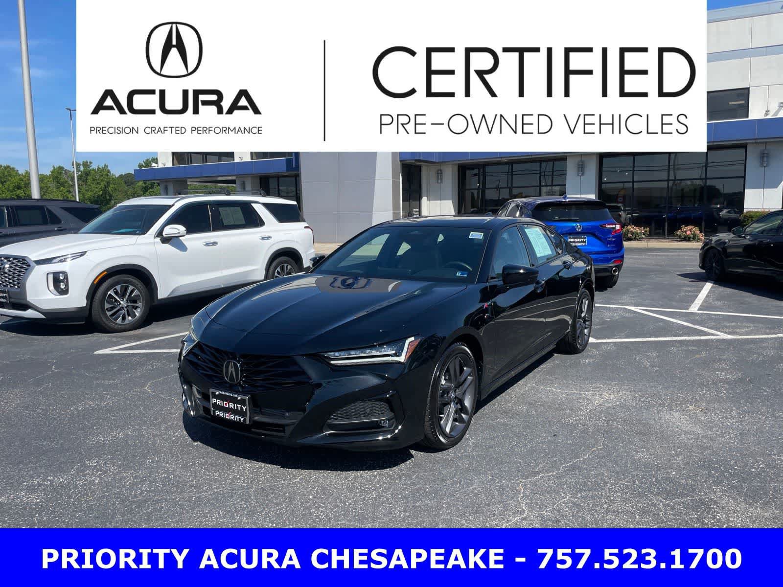 Certified 2025 Acura TLX SH-AWD w/ A-SPEC Pkg