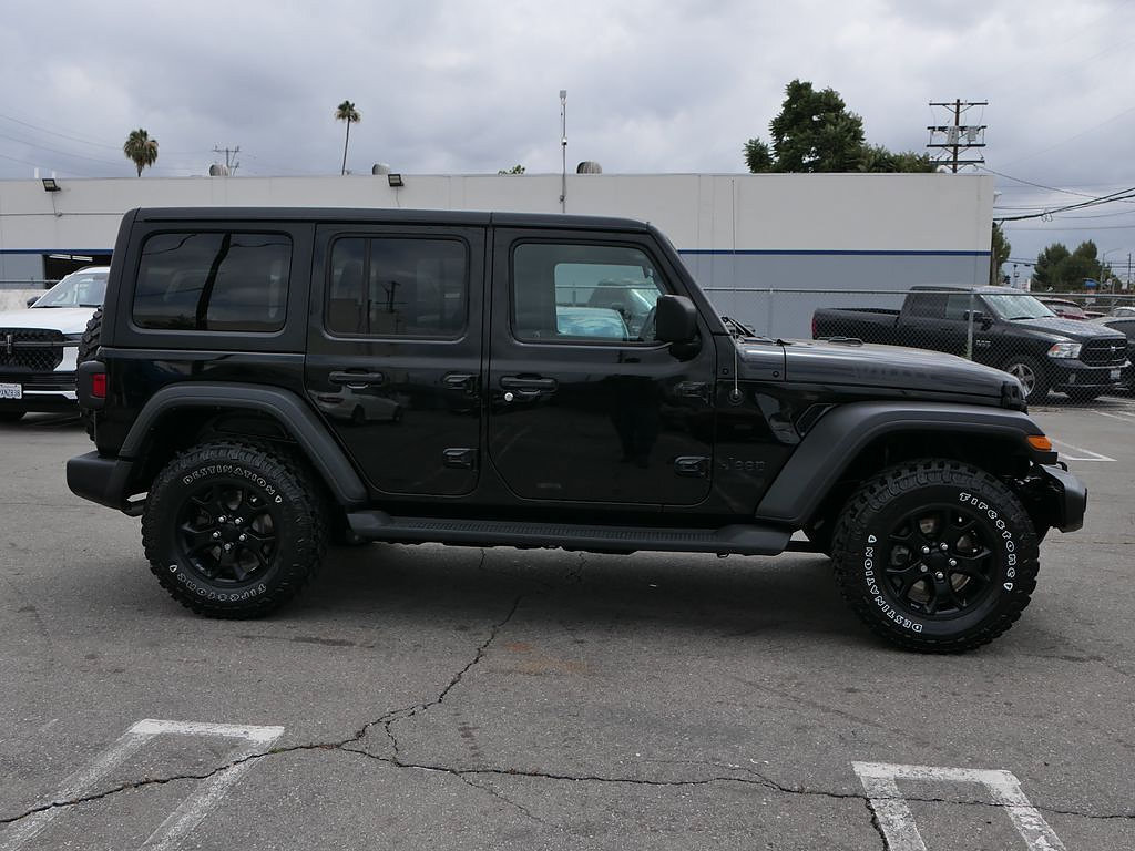 Used 2021 Jeep Wrangler Unlimited Sport AWD/4WD image 2