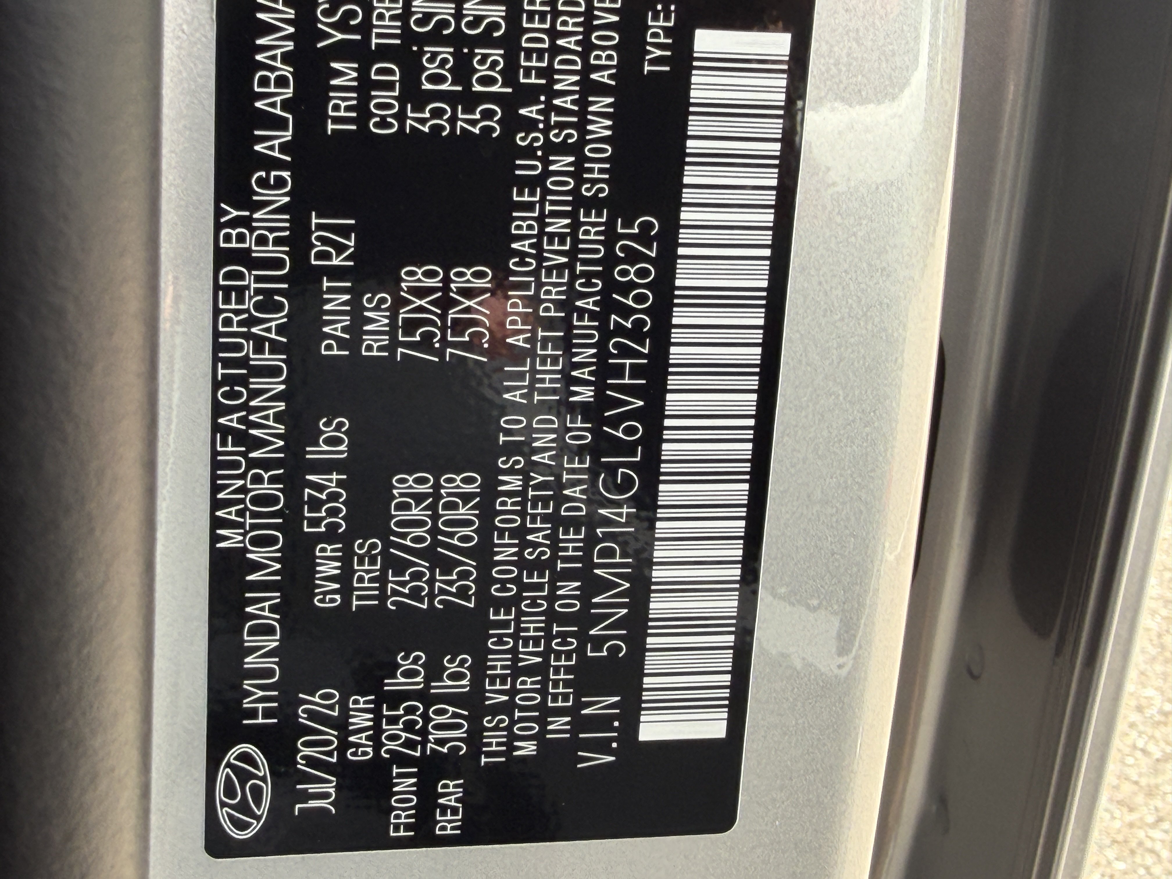 New 2027 Hyundai Santa Fe SE FWD image 35