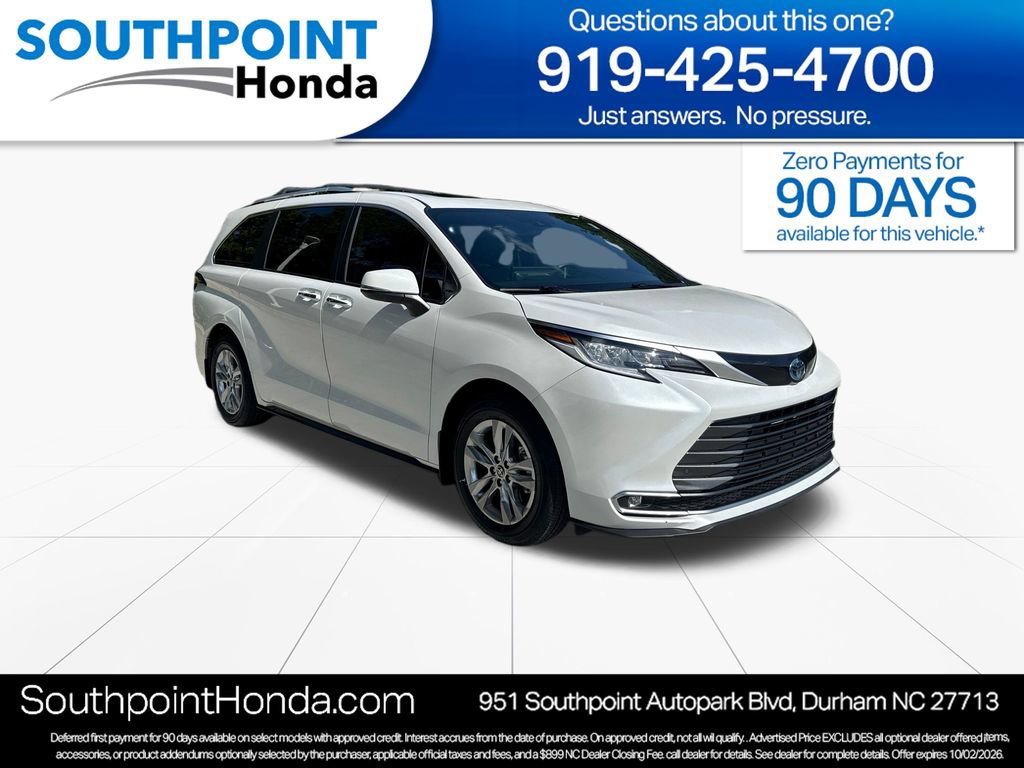 Used 2025 Toyota Sienna Limited