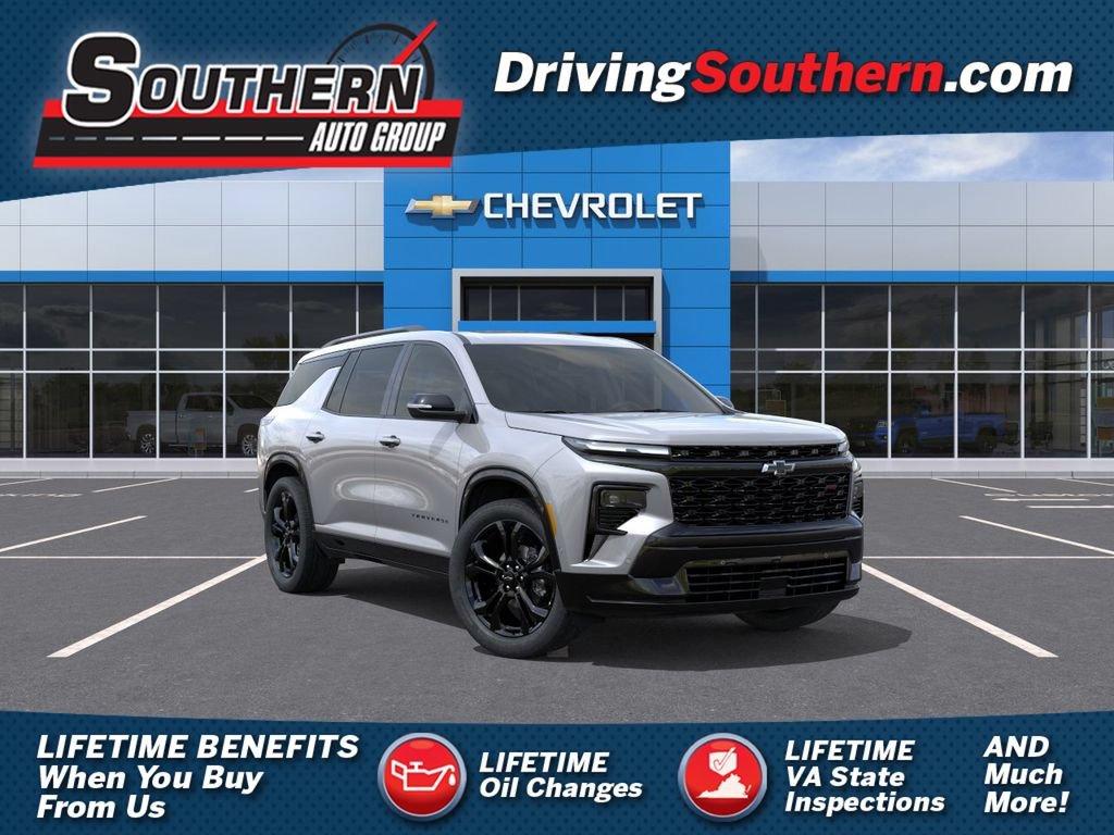 New 2027 Chevrolet Traverse RS w/ LPO, Floor Liner Package AWD/4WD 360° Tour