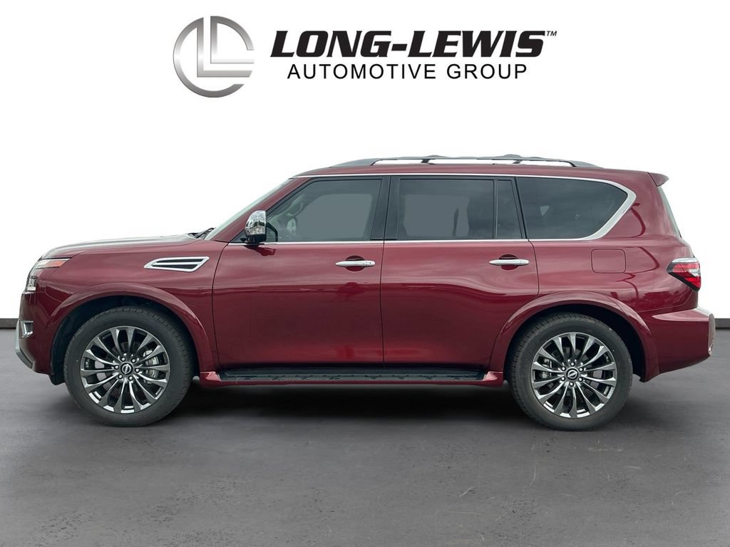 Used 2023 Nissan Armada Platinum w/ Captain's Chairs Package RWD image 2