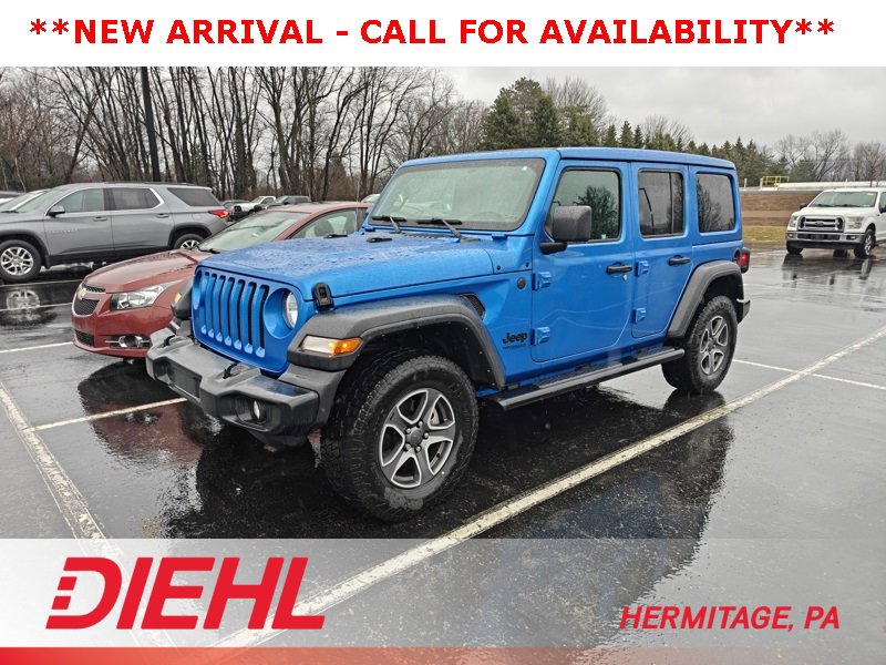 Used 2022 Jeep Wrangler Unlimited Sport w/ Sun And Sound Package