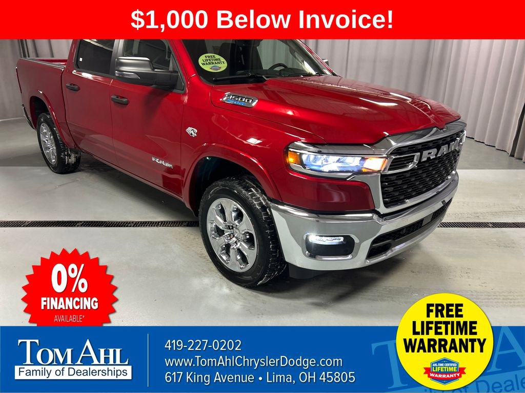 New 2026 RAM 1500 4x4 Crew Cab image 1