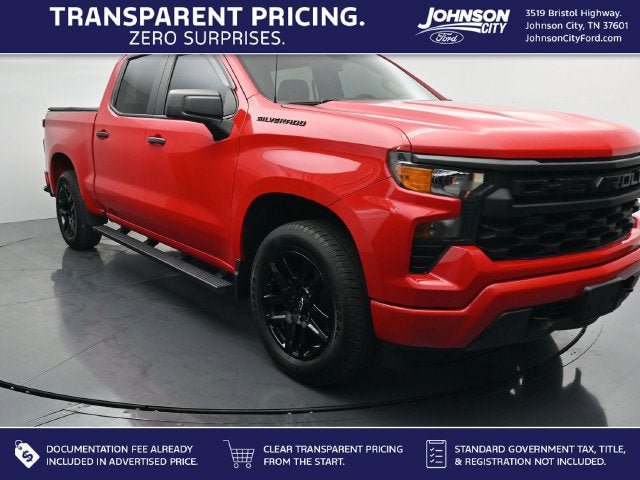 Used 2023 Chevrolet Silverado 1500 Custom w/ LPO, Dark Essentials Package
