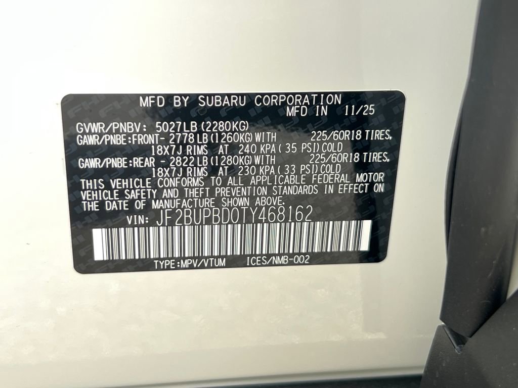 New 2026 Subaru Outback Premium image 31